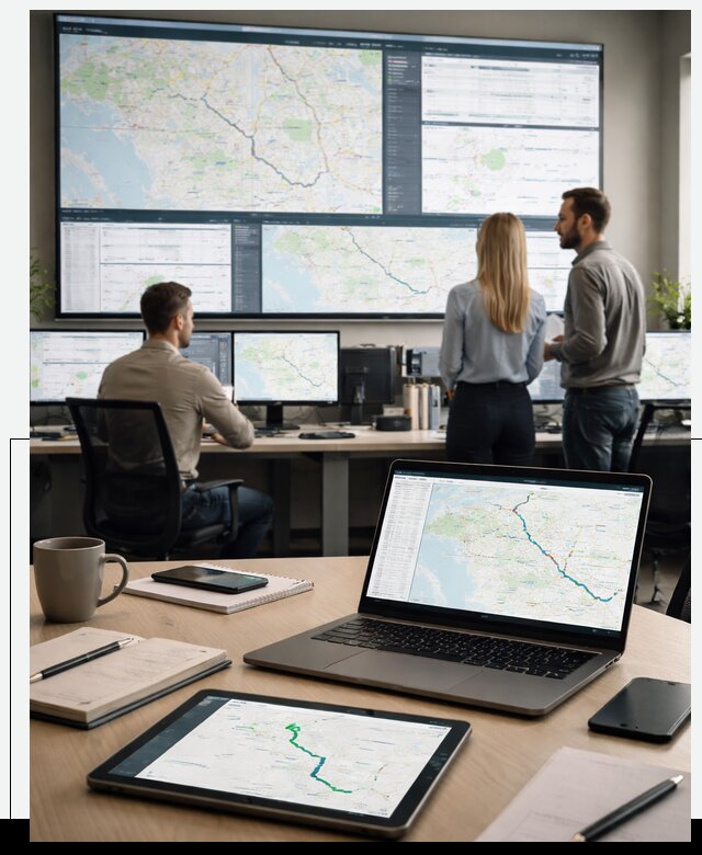 Трекинг грузов и Fleet Management, мониторинг автопарка в Валуйках