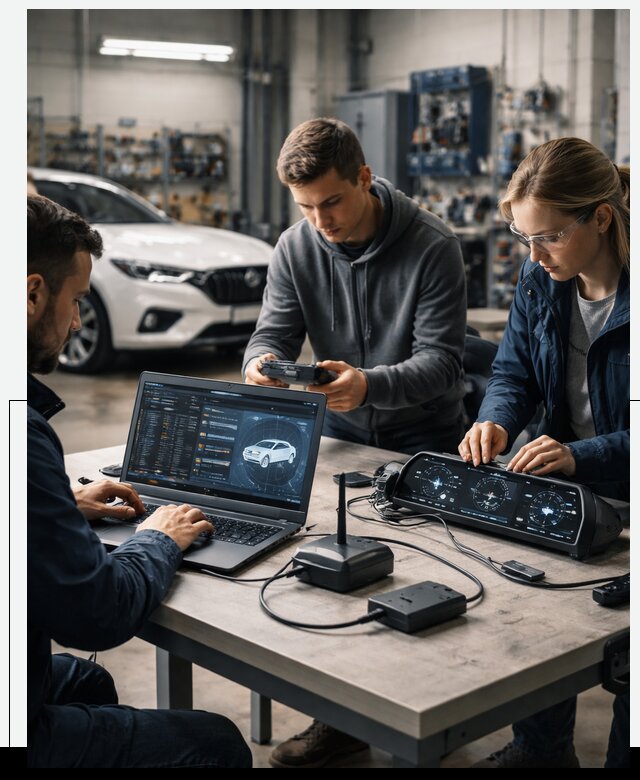 Разработка Connected Car и ПО для автопрома в Валуйках