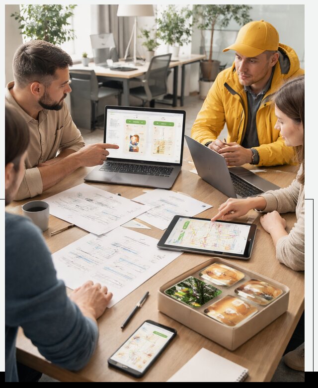 Разработка агрегатора доставки еды в Валуйках от 15968 р., АвикейВли